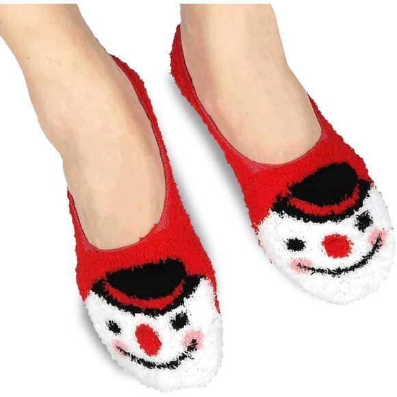 Cozy Warm Fuzzy Cute Animals Holiday Christmas Santa Reindeer Multipair Adults - Picture 3 of 5